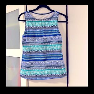 Lands End Women's High Neck UPF 50 Sun Protection Tankini Swimsuit Top